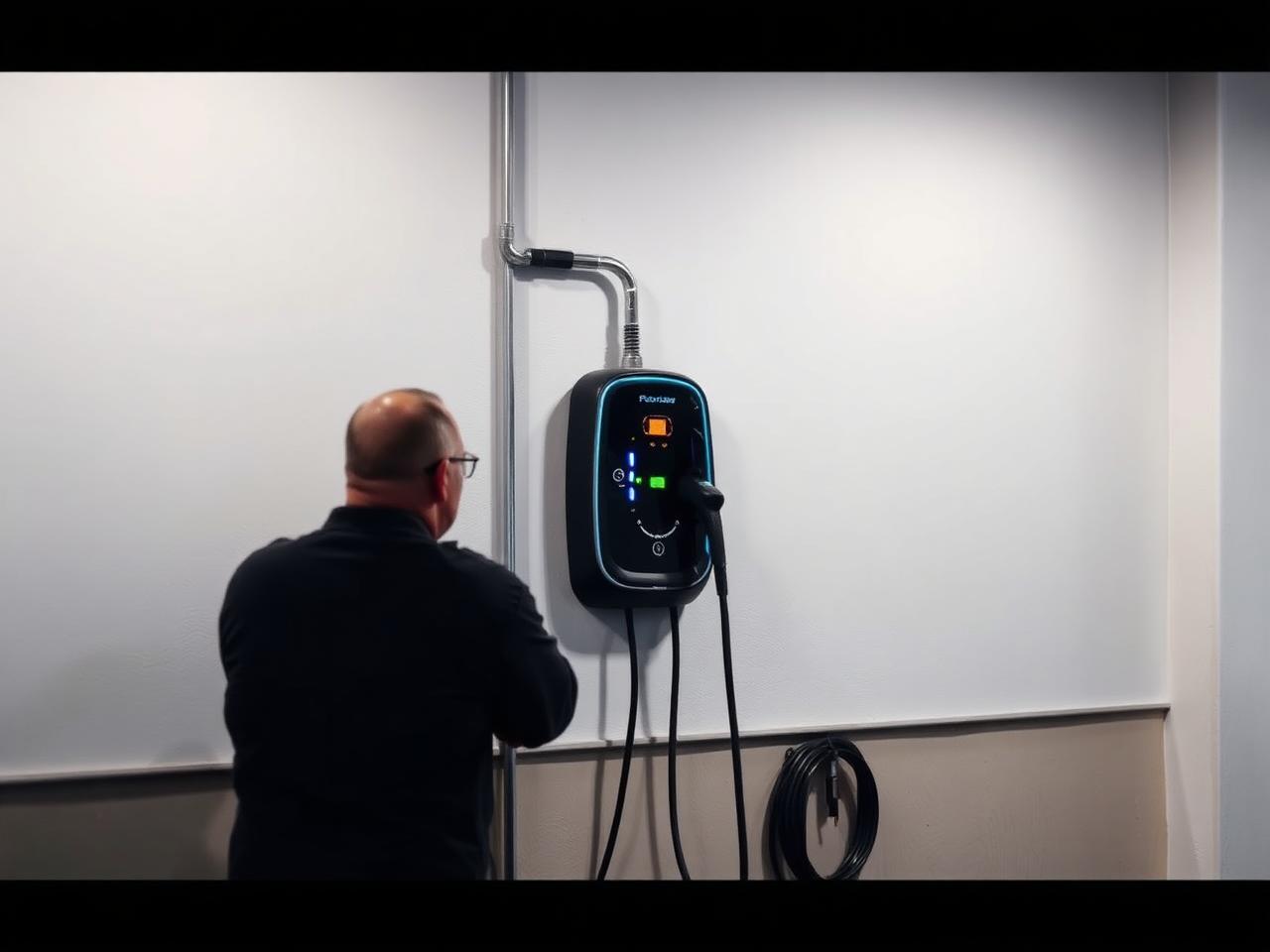 EV charger installation